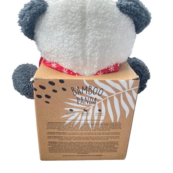 Milton & Drew Bamboo Panda, Heatable, Cold Pack NWOT - Picture 2 of 5